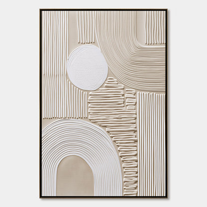 Zenith – Wabi-Sabi Abstract Oil Painting, view 1