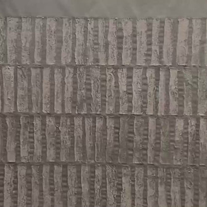 Textured Rectangle Array – Wabi-Sabi Abstract Oil Painting, view 3