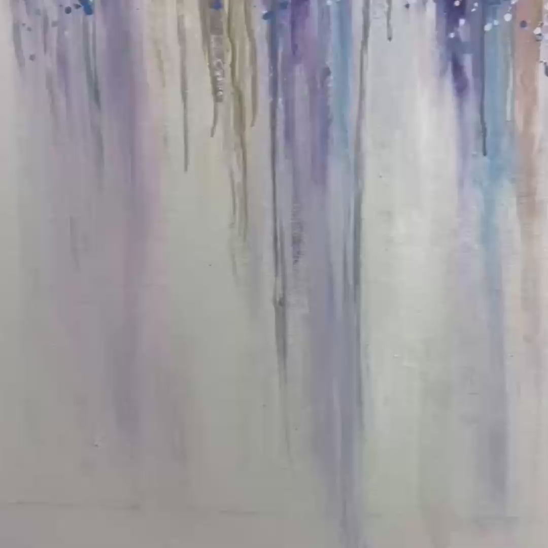 Flowerfall – Floral Oil Painting, view 4