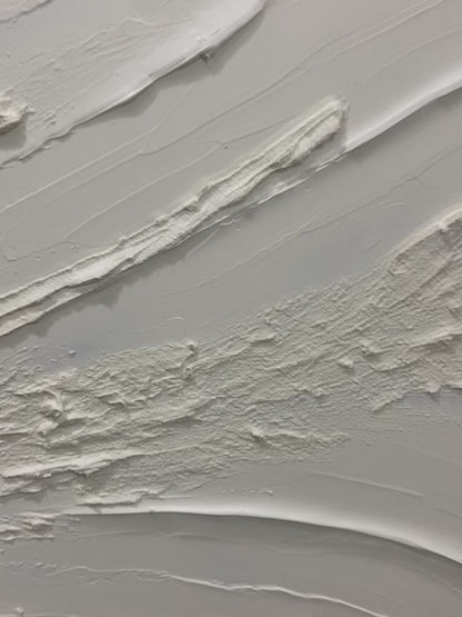 Whispering Winds – Wabi-Sabi Abstract Oil Painting, view 4