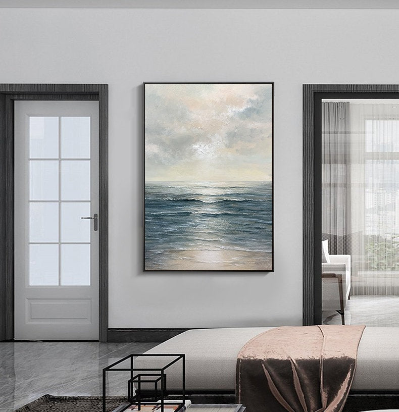 Abstract Ocean Wall Art