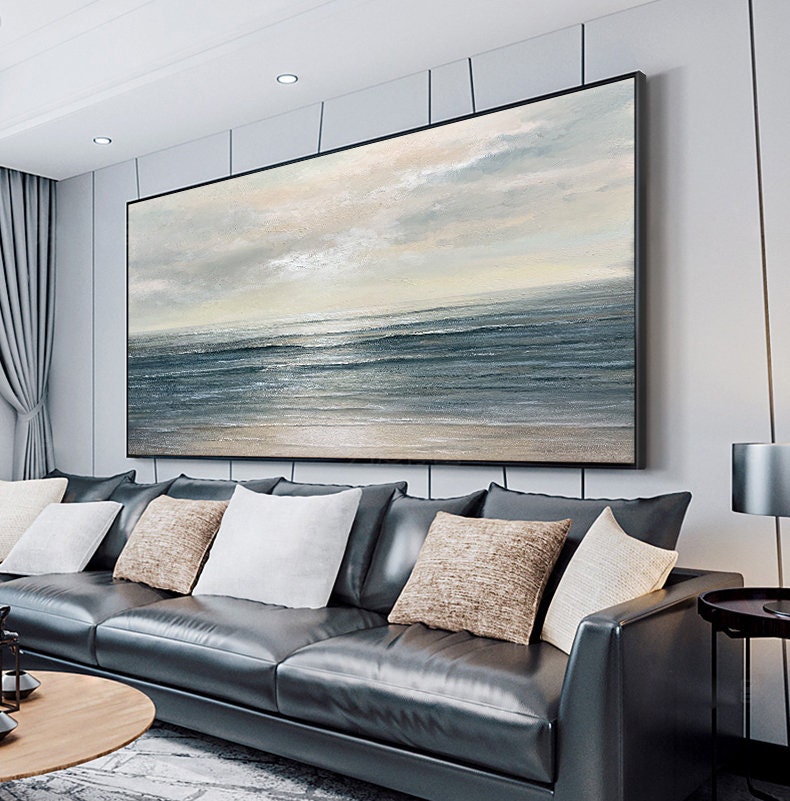 Abstract Ocean Wall Art