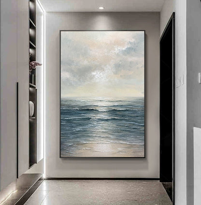 Abstract Ocean Wall Art