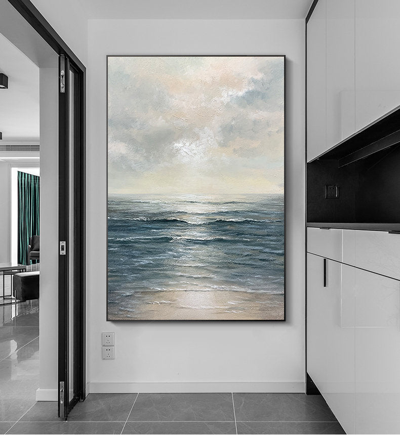 Abstract Ocean Wall Art