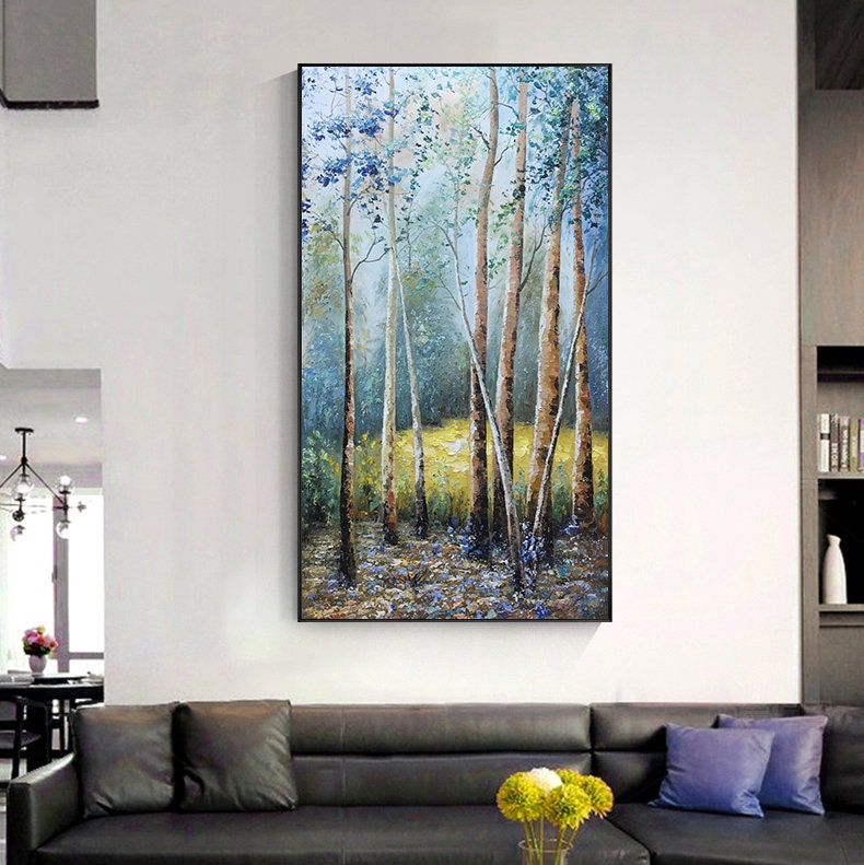 Boho Forest Tree Wall Art
