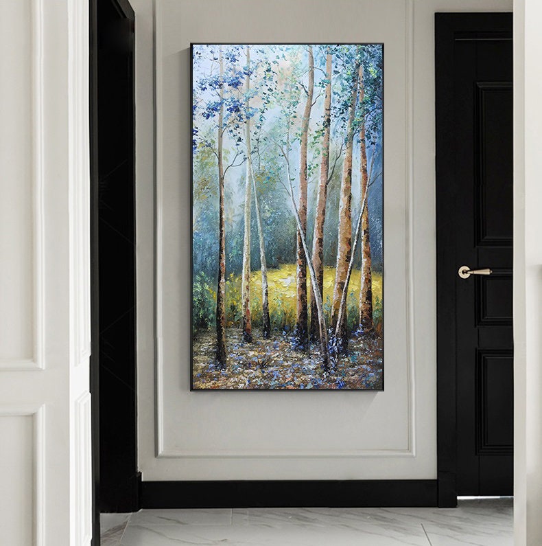 Boho Forest Tree Wall Art