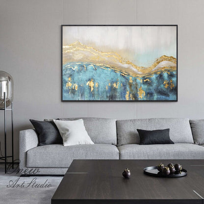 Extra Large Abstract Oil Painting on Canvas, Original Hand-painted Canvas Wall Art, Modern Minimalist Wall Art for Living Room,bedroom Décor