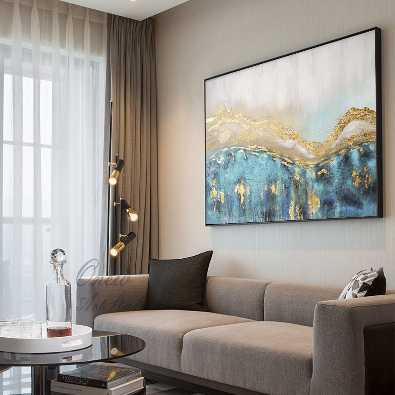 Extra Large Abstract Oil Painting on Canvas, Original Hand-painted Canvas Wall Art, Modern Minimalist Wall Art for Living Room,bedroom Décor