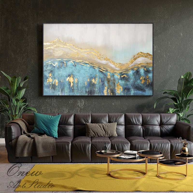 Extra Large Abstract Oil Painting on Canvas, Original Hand-painted Canvas Wall Art, Modern Minimalist Wall Art for Living Room,bedroom Décor
