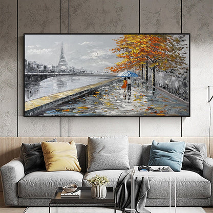 White Abstract Cityscape City Architecture Wall Art