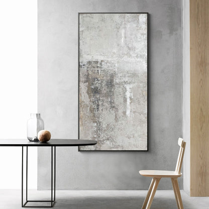Beige and grey Abstract art grey and White abstract art Beige Wall Art Beige – Abstract Painting