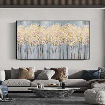 Abstract Floral Oil Painting, Large Blooming Flowers Canvas Art – Pink and White Floral Wall Art | Abstract Hand-Painted Oil 