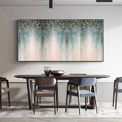 Gold Art Deco Abstract Wall Art – Gold Foil