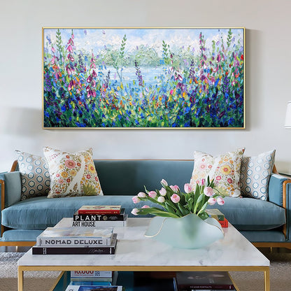 Colorful Abstract Floral Wall Art
