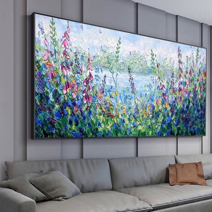 Colorful Abstract Floral Wall Art