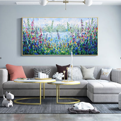 Colorful Abstract Floral Wall Art