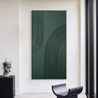 Arch Wall Art Wabi-Sabi Large Abstract Wall Art green textured Wall Art green – Abstract Painting