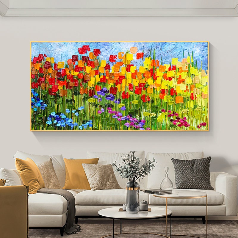 Abstract Floral Wall Art