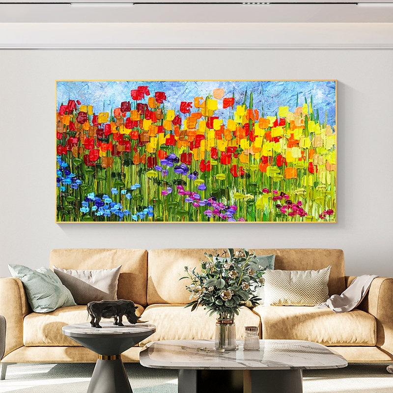 Abstract Floral Wall Art