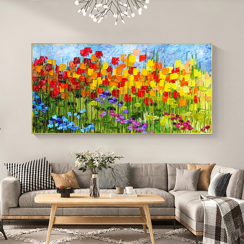 Abstract Floral Wall Art