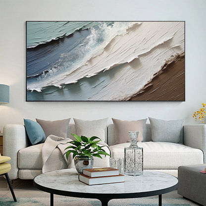 Extra Large Abstract Seascape Wall Art