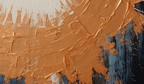 Original Gold – Large Gold Abstract Wall Art | Painting, view 3