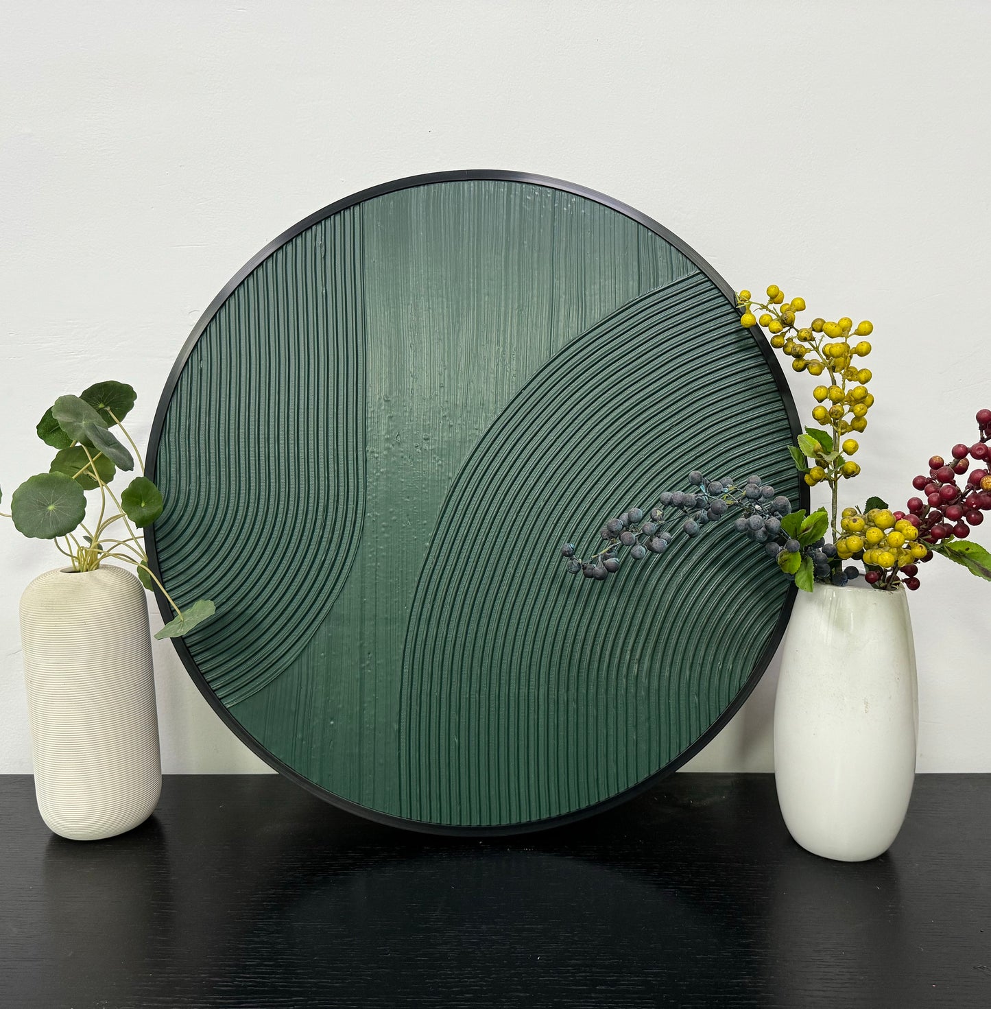 Arch Wall Art Green minimalism painting green Wall Art green textured Wall Art – Abstract Painting