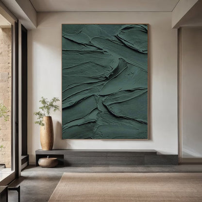 Large Green Wall Decor Large Green Wall Art Large Green Textured Wall Art – Abstract Painting