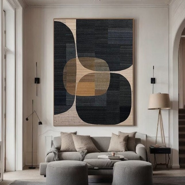 Personalized Gifts Black Frame Wall Art Brown Canvas Art Black Canvas Art – Custom Painting