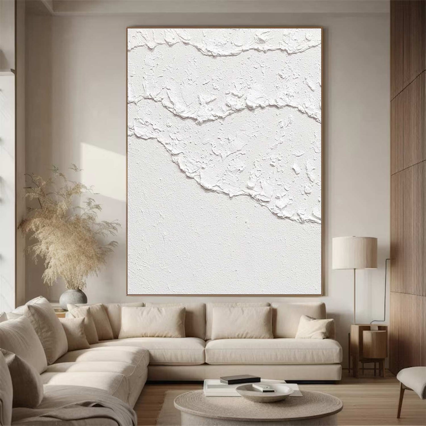white Wall Art white 3D Textured art white textured Wall Art white abstract – Abstract Seascape Art