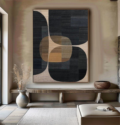 Personalized Gifts Black Frame Wall Art Brown Canvas Art Black Canvas Art – Custom Painting