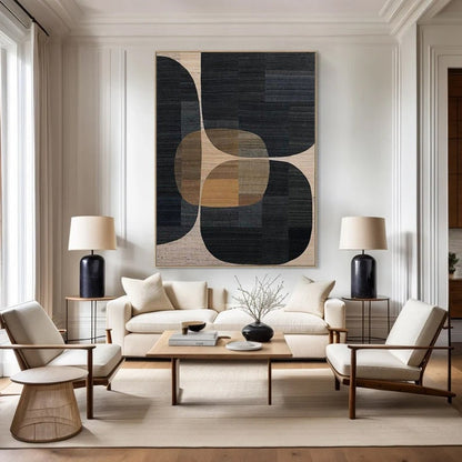 Personalized Gifts Black Frame Wall Art Brown Canvas Art Black Canvas Art – Custom Painting