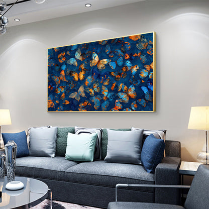 Colorful Abstract Butterfly Animal Wall Art Oil Painting