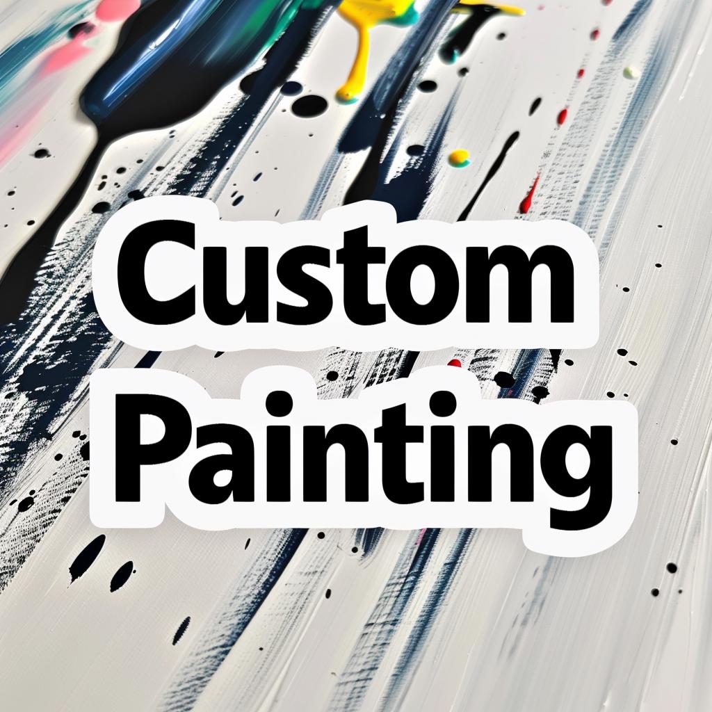 Custom Abstract Portrait Painting – Family Canvas Painting – Abstract Painting