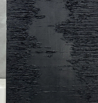 Personalized Black Abstract Painting – Minimalist Wall Decor – Custom Painting