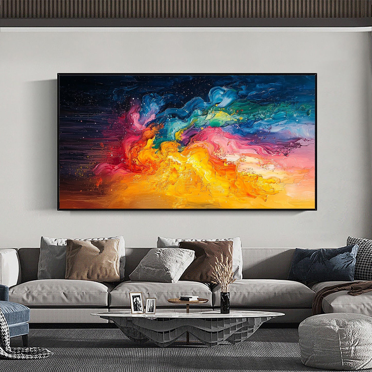 Colorful Abstract Wall Art – Original Universe
