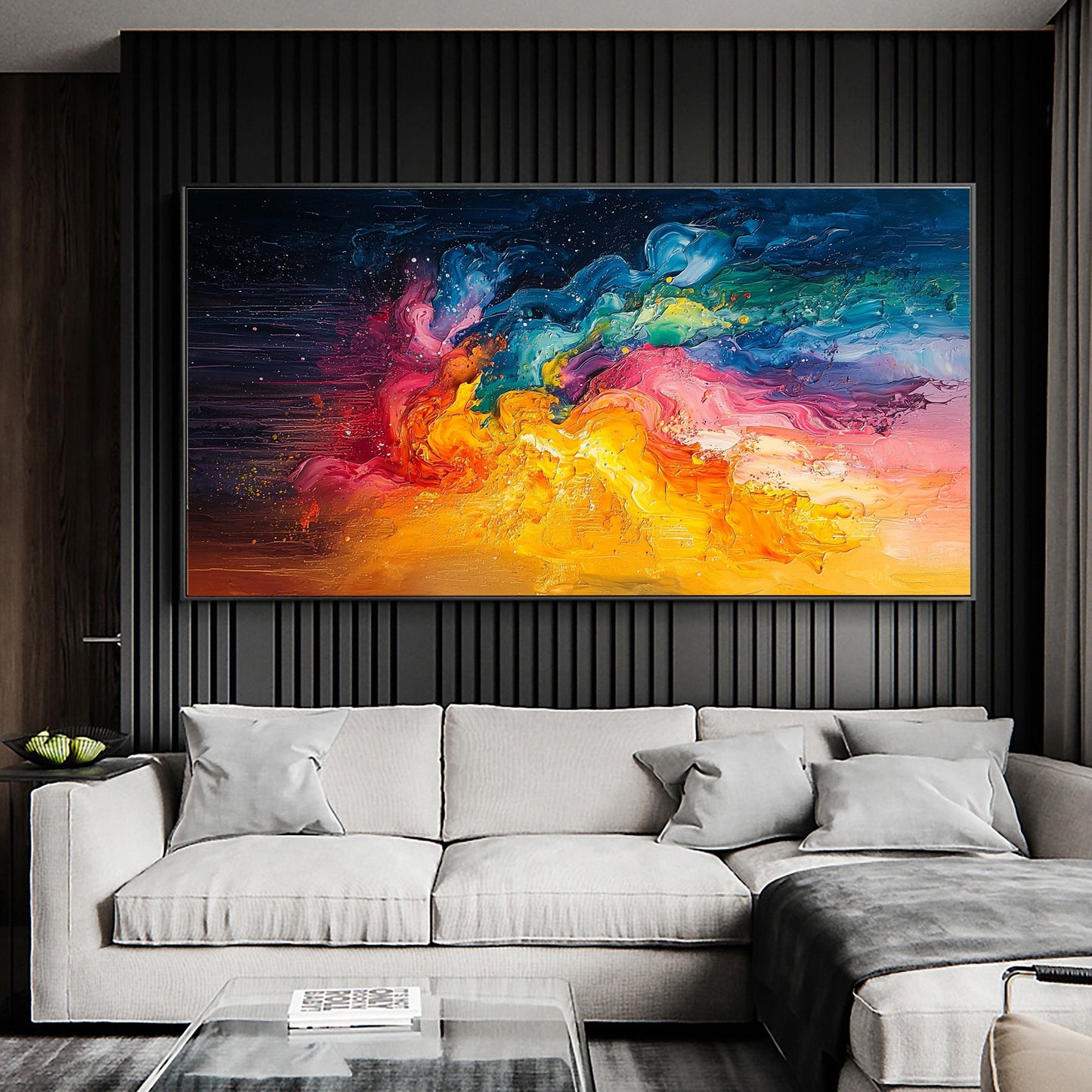 Colorful Abstract Wall Art – Original Universe