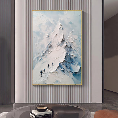 Original – Mountain Wall Art | Impasto Hand-Painted Painting, view 4