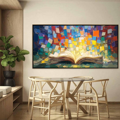 Colorful Textured Still Life Abstract Wall Art