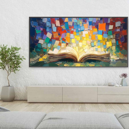 Colorful Textured Still Life Abstract Wall Art
