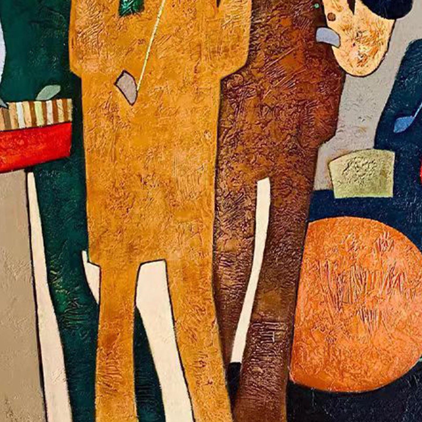 Abstract Wall Art - Abstract Jazz Trio