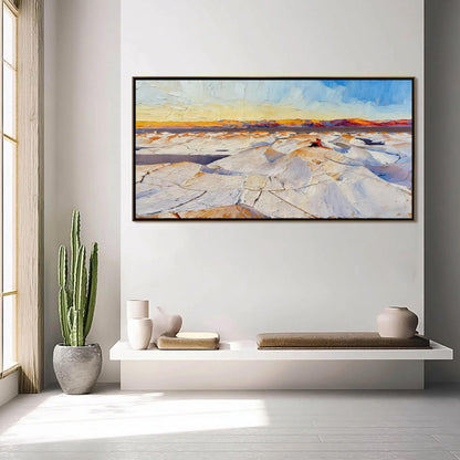 Colorful Impasto Celestial 3D Texture Wall Art