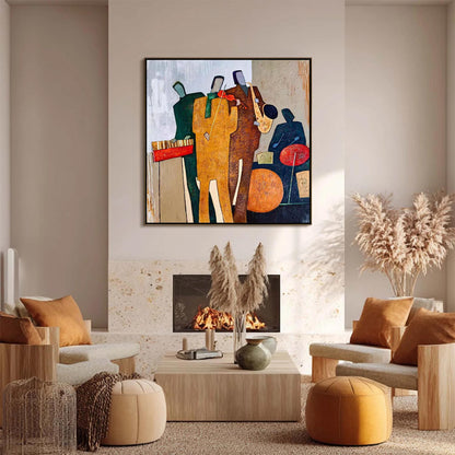 Abstract Wall Art - Abstract Jazz Trio
