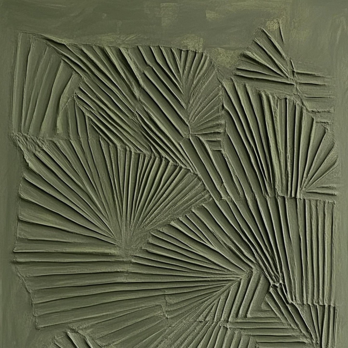 Sage Green – Sage and Green Abstract Minimalist Wall Art | Textured Painting, view 5