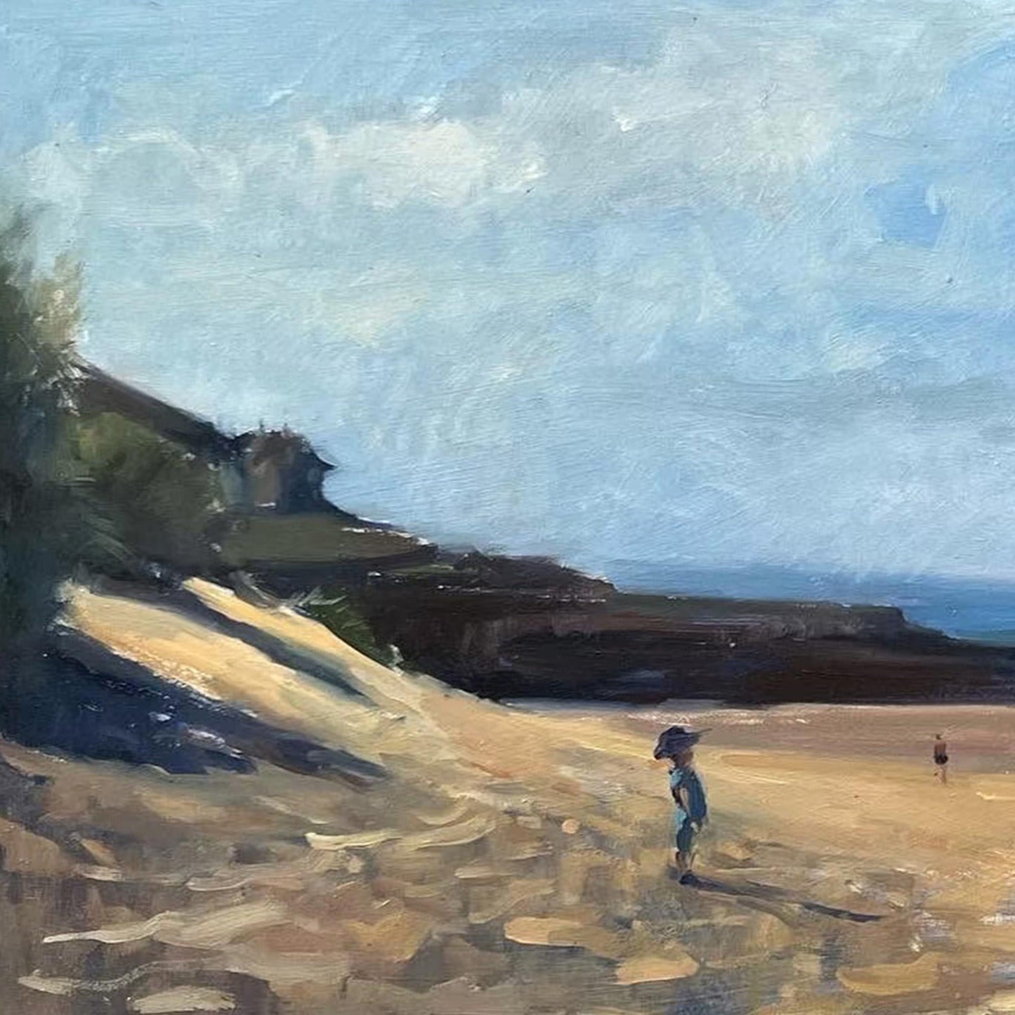 Coastal Beach – Beach Seascape Wall Art | Oil Painting, view 5