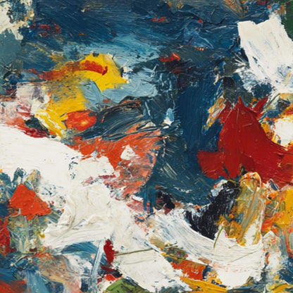 Vibrant – Colorful Abstract Wall Art | Oil Painting, view 5