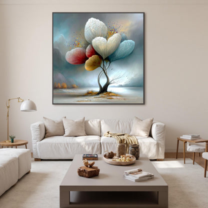 Colorful Floral Wall Art – Whimsical