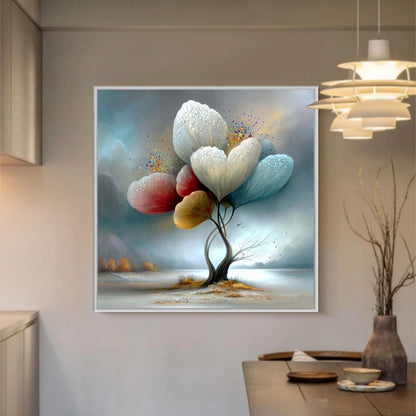 Whimsical – Colorful Floral Wall Art | Oil Painting, view 5