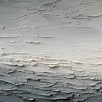 Abstract Textured Ocean Wave Seascape Wall Art – Textured Ocean Wave Triptych