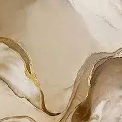 Gold and Cream Neutral Abstract Wall Art